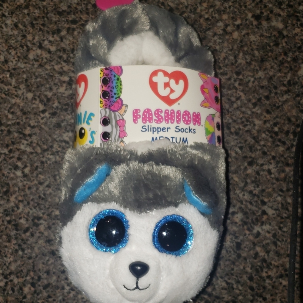 Ty Beanie Boos Slippers